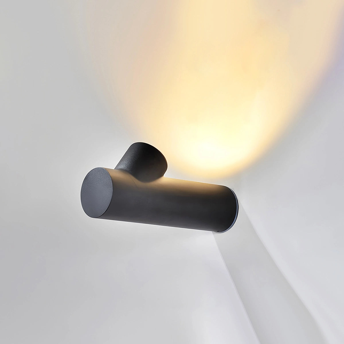 Antizer Outdoor Minimalist LED Bamboo Knot Shape Wall Light