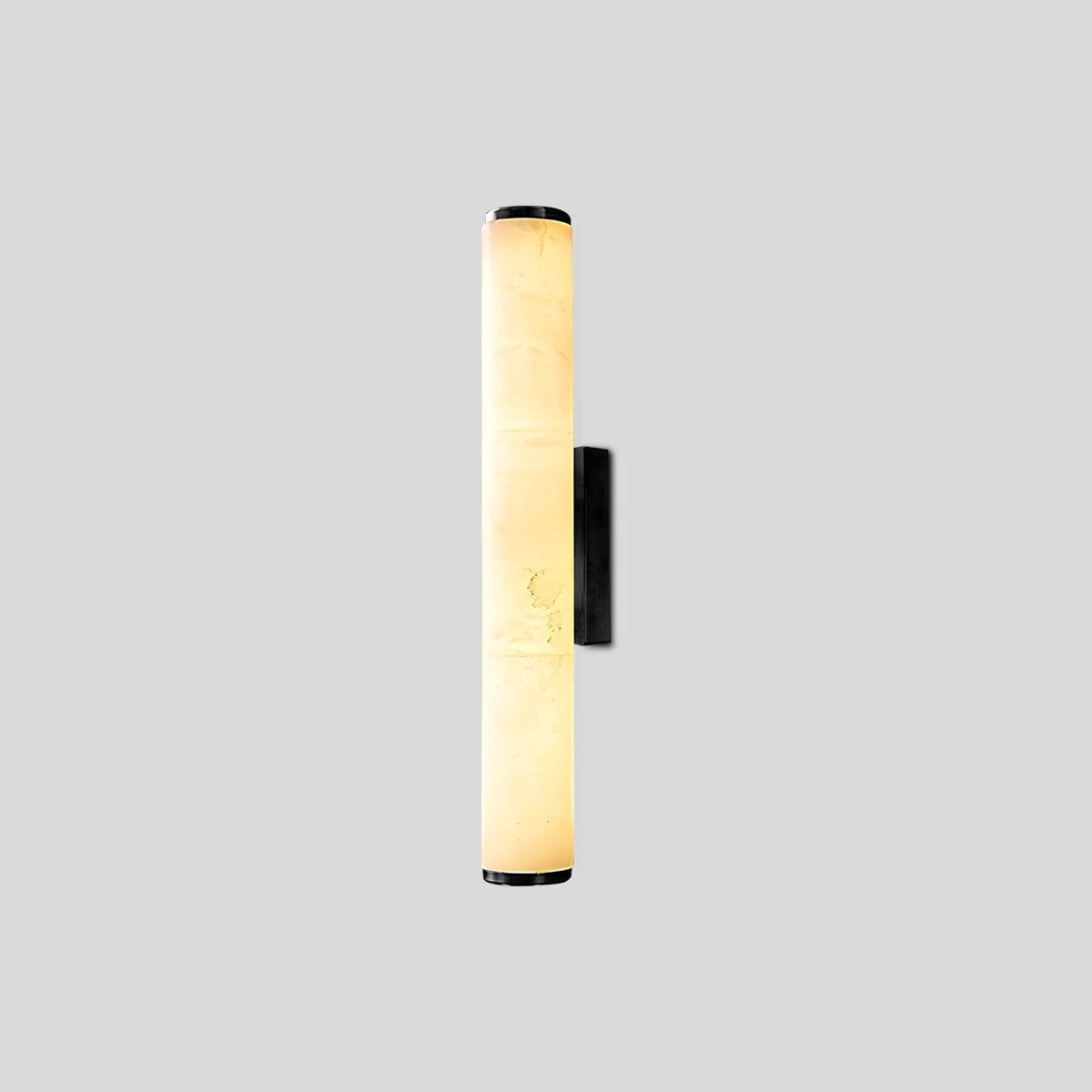 Antizer Modern Cylindrical Spanish Alabaster Wall Sconce