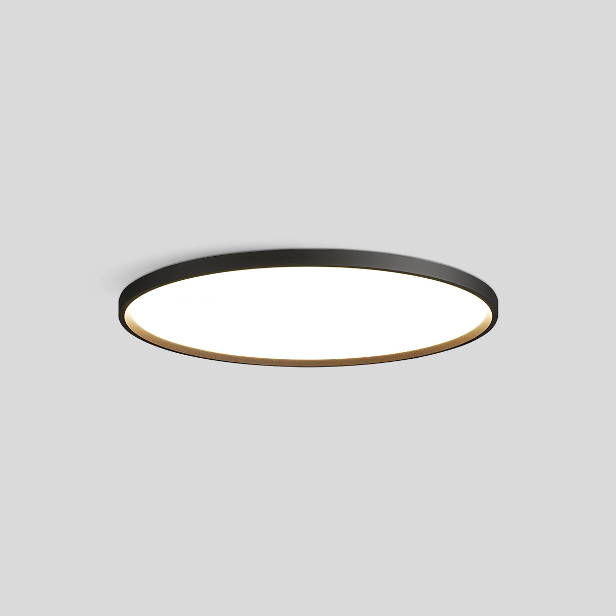 Antizer Flat Round Flush Mount Ceiling Light for Bedroom