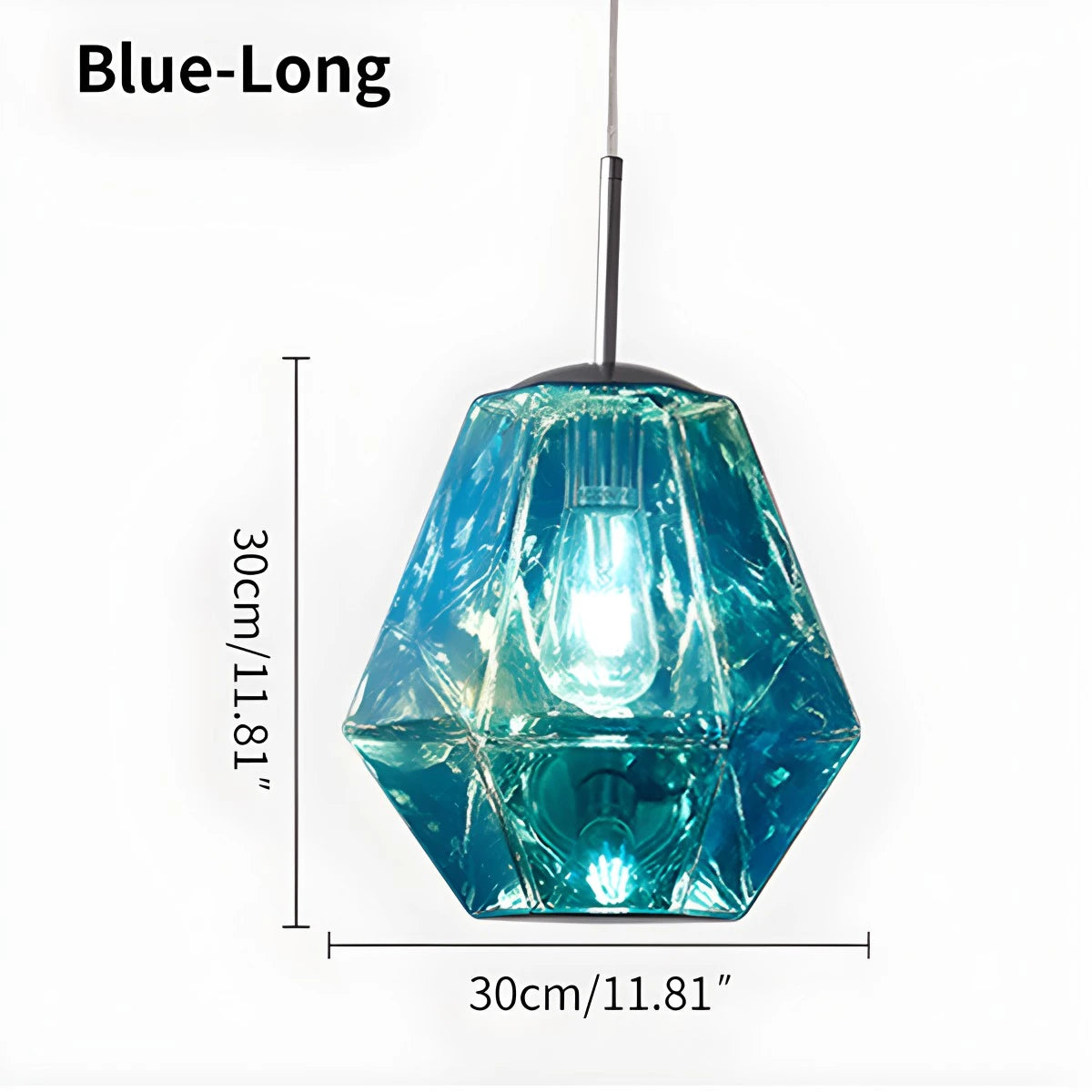 Antizer Modern Diamond Lava Pendent Light for Dining Room Kitchen