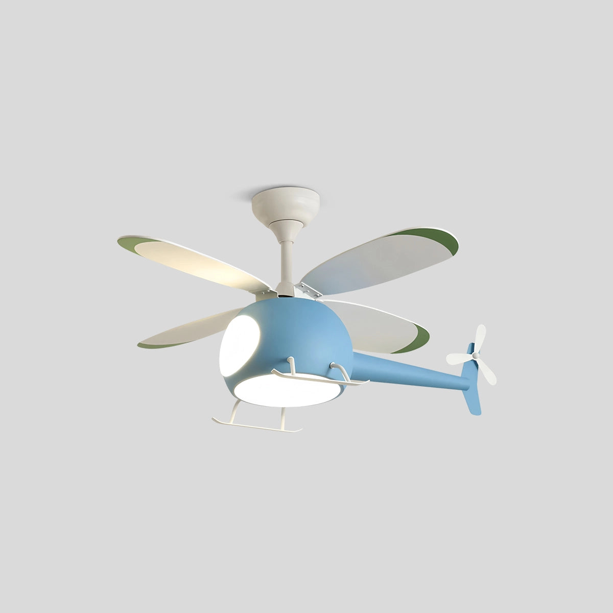 Antizer Airplane Ceiling Fan Lamp for Children’s Room