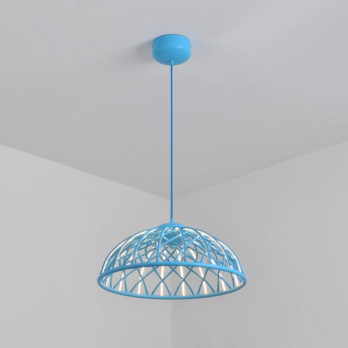 Antizer Modern Woven Mesh Art Pendant Light