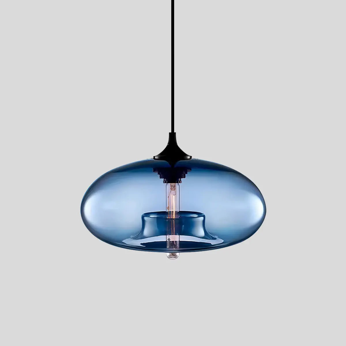 Antizer Colorful Glass Pendant Light for Dining Area