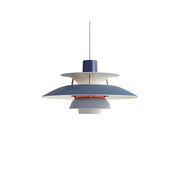 Antizer Modern Nordic Style Multi-layer Hanging Pendant Light Blue