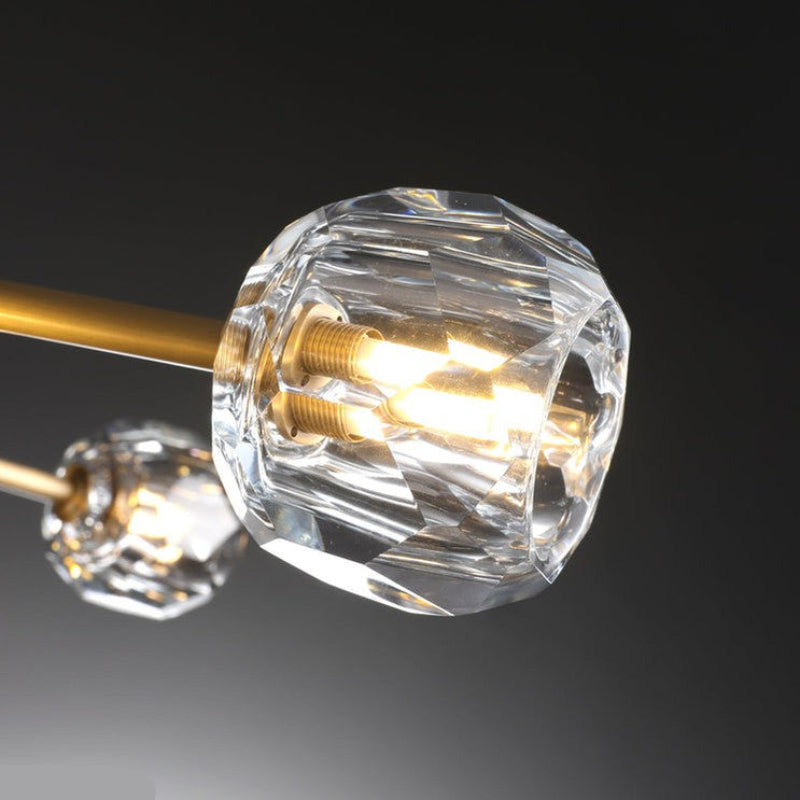 Antizer Boule Crystal Ball Round Chandelier