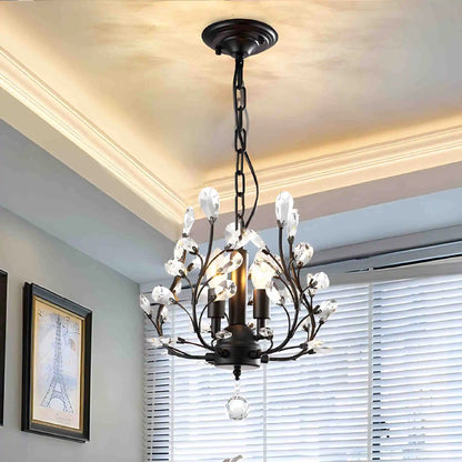 Antizer Branch Crystal Chandelier for Living Room