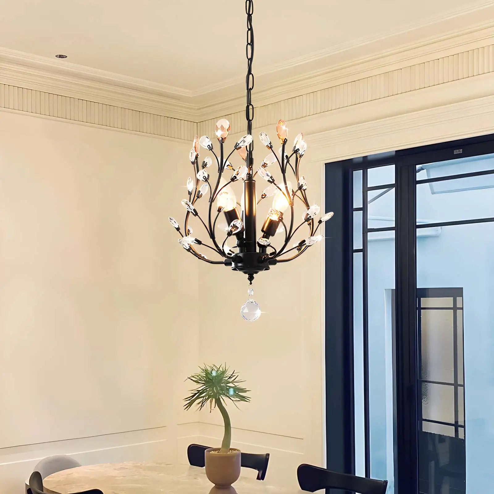 Branch Crystal Chandelier