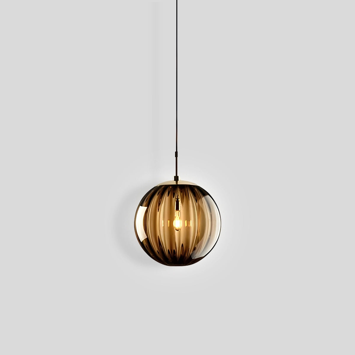 Antizer Modern Nordic Water Pattern Glass Ball Pendant Light