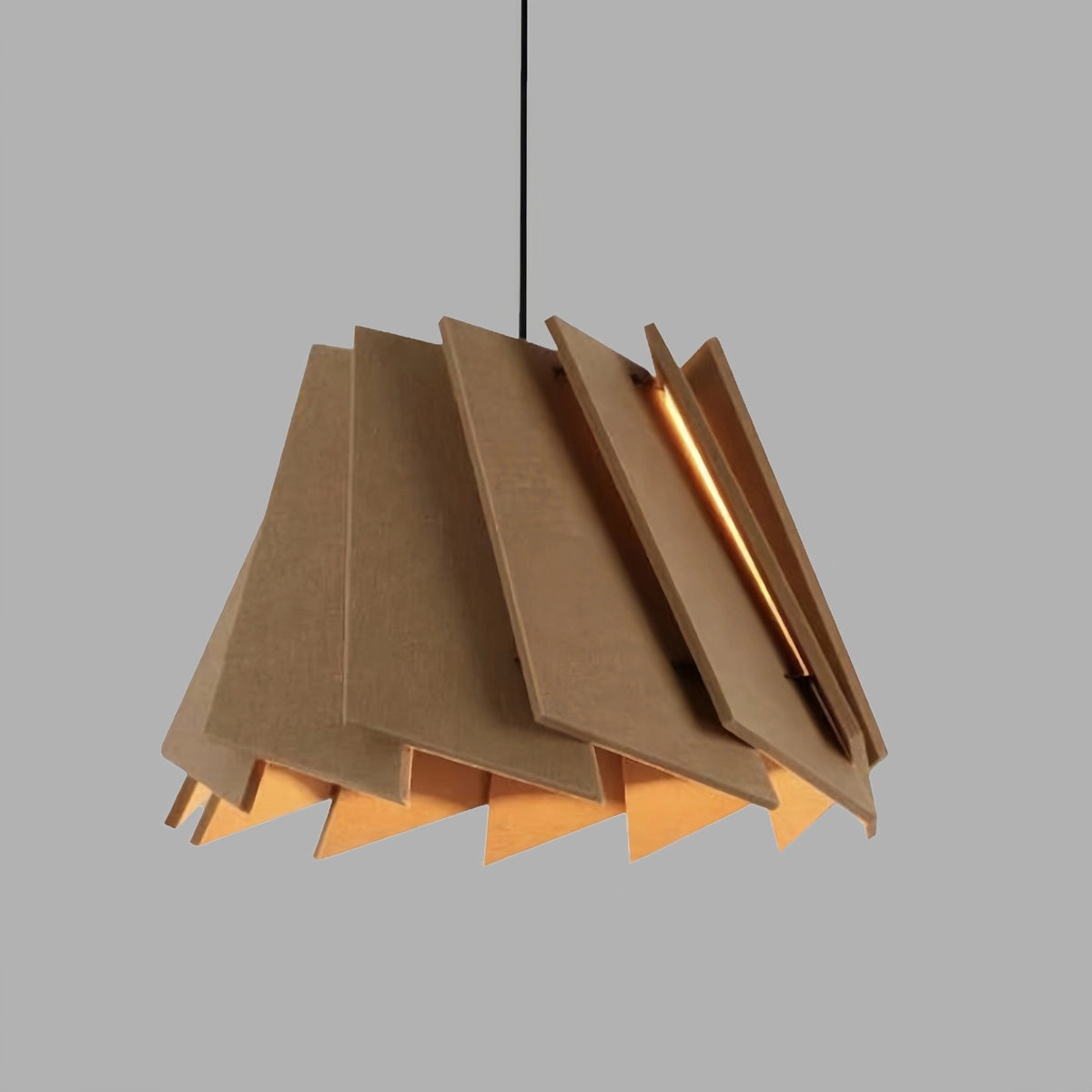 Antizer Rotating Leaf Acoustic Pendant Light for Living Room Office