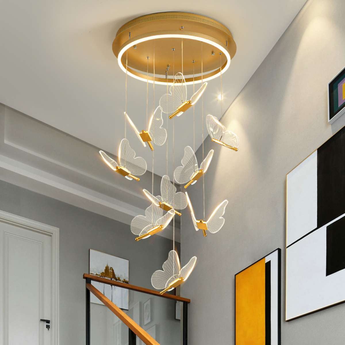 Olivia Butterfly Ceiling Pendant Light