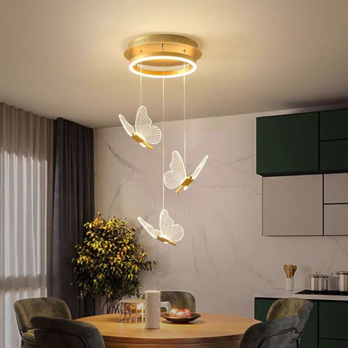 Olivia Butterfly Ceiling Pendant Light