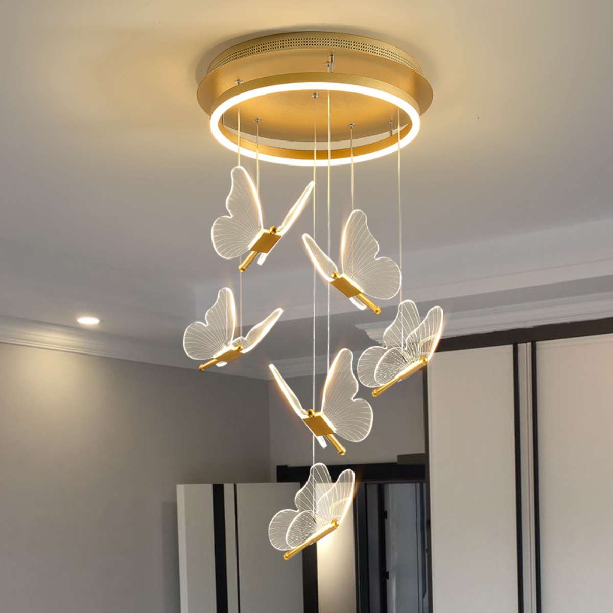 Olivia Butterfly Ceiling Pendant Light