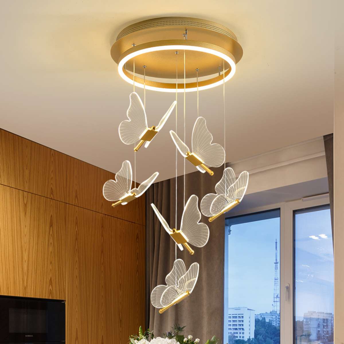 Olivia Butterfly Ceiling Pendant Light