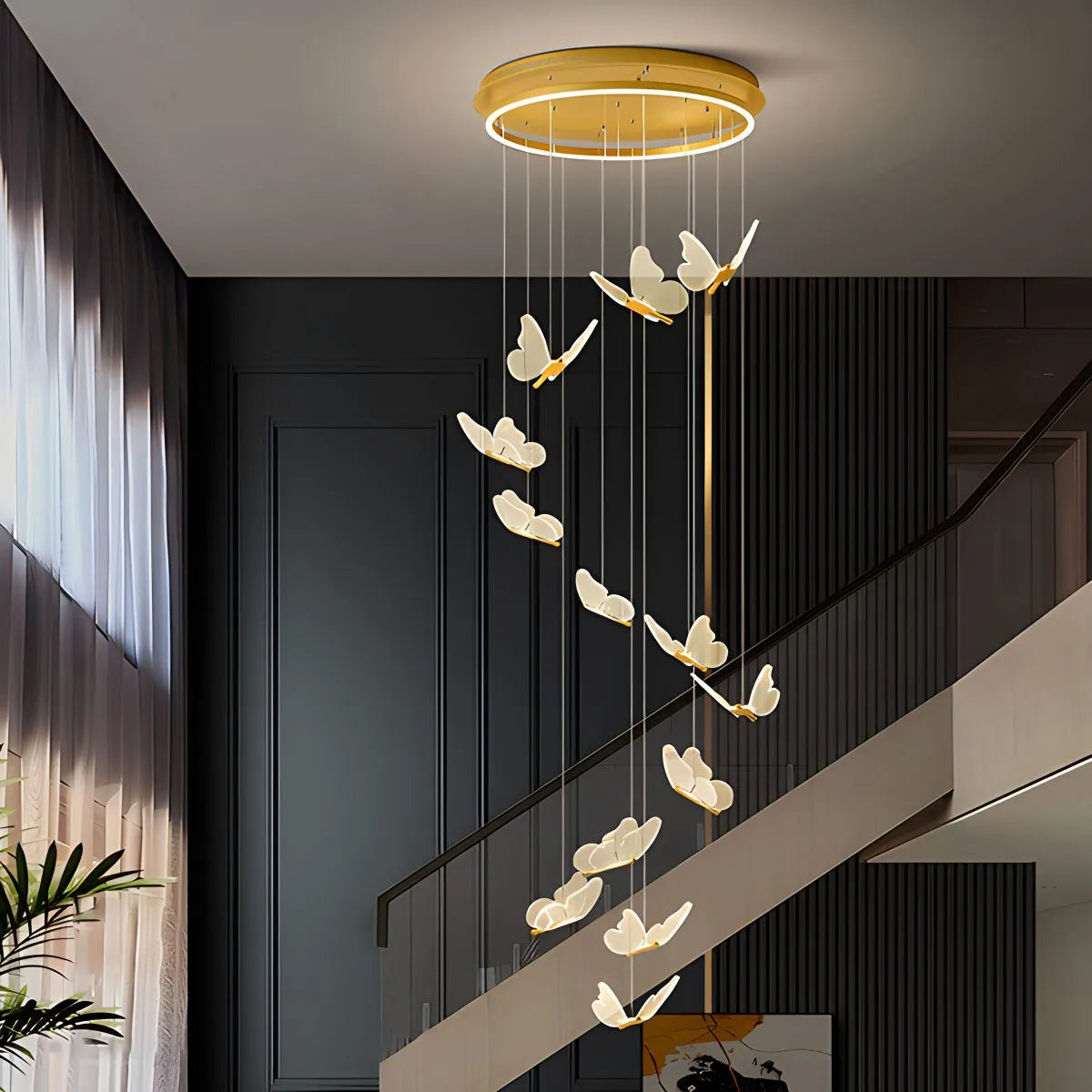 Olivia Butterfly Ceiling Pendant Light