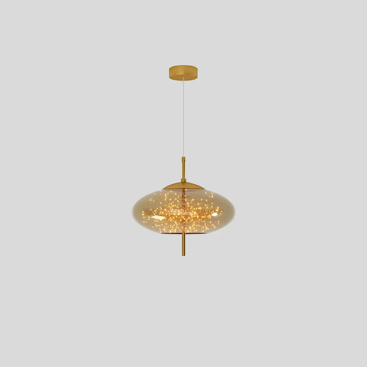Antizer Twirl Modern Pendant Light for Bedroom