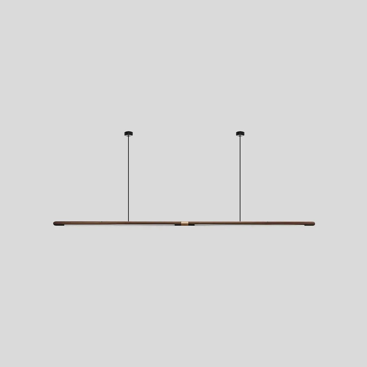 Antizer Svelte Wood Linear Pendant Light for Kitchen