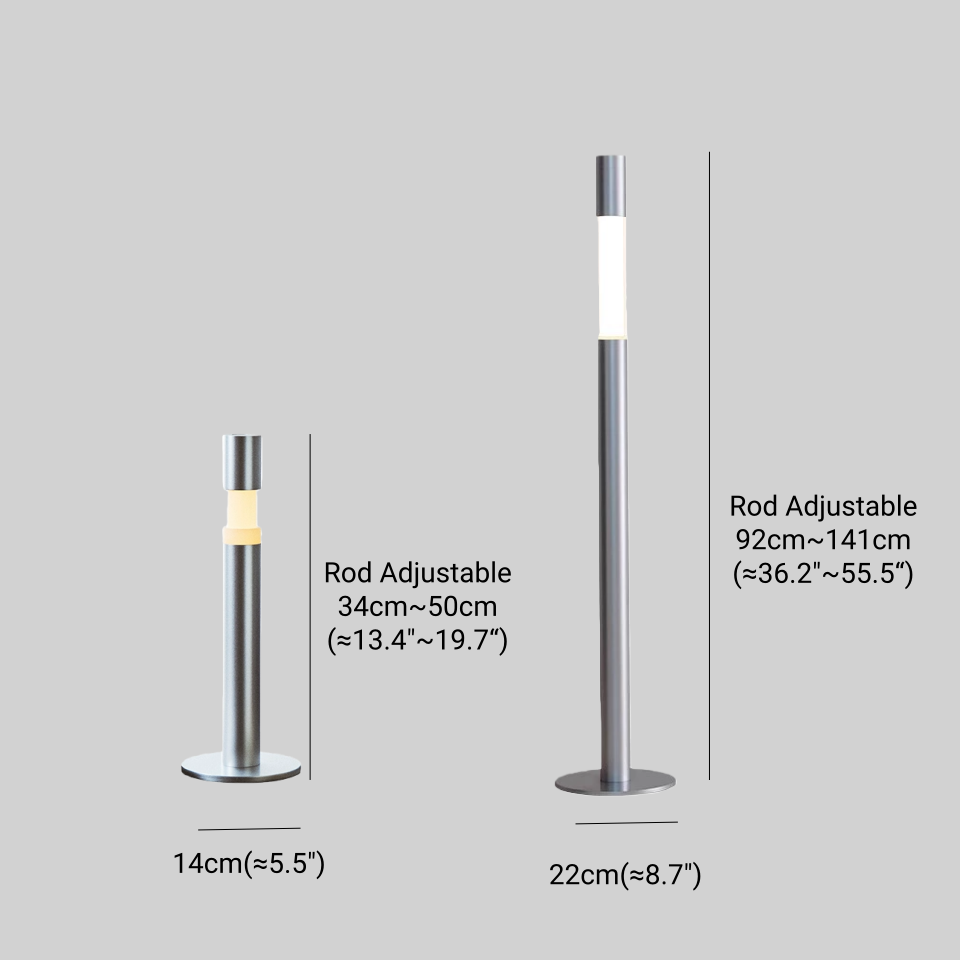 Antizer Modern Minimalist Liftable Floor Lamp