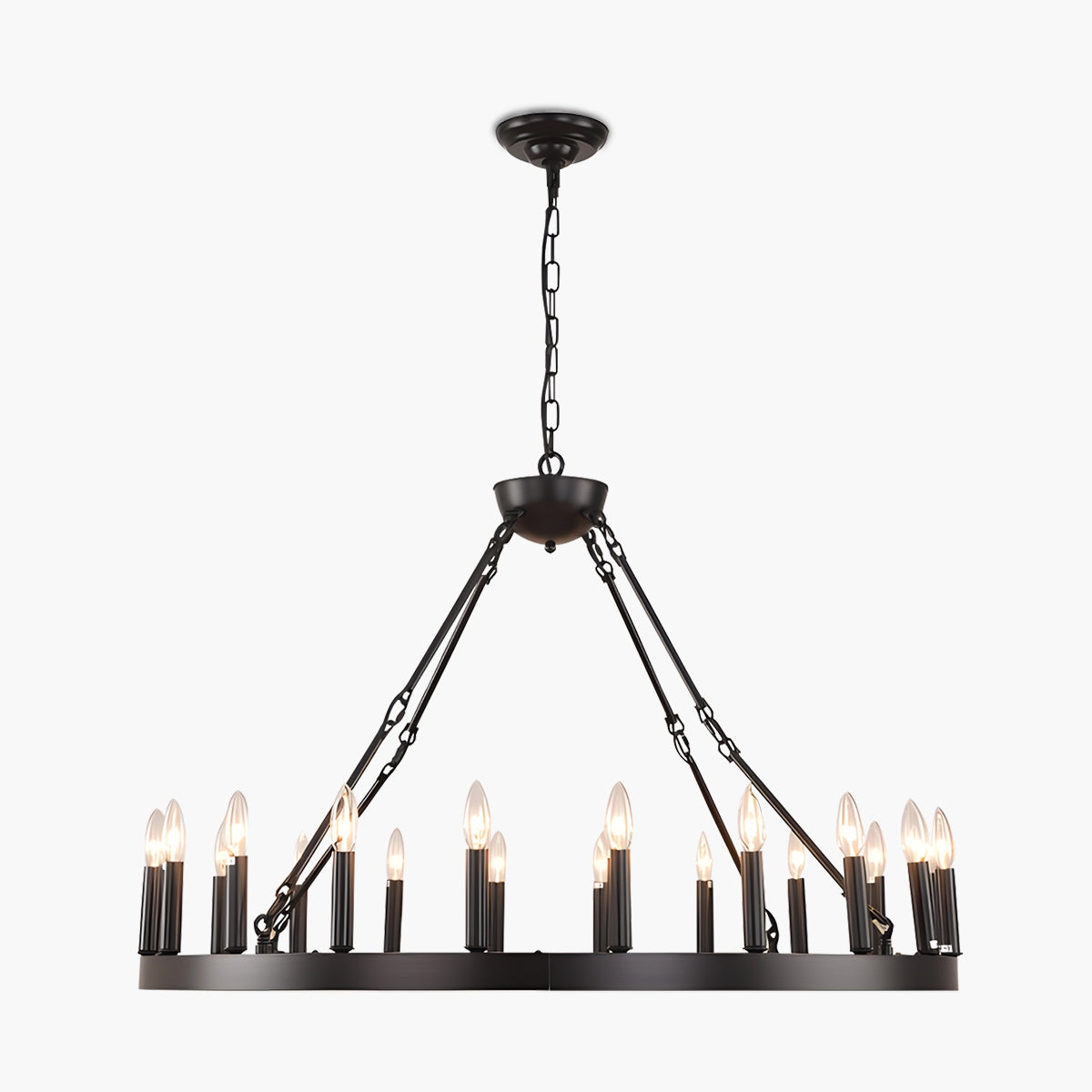 Candle Shaped Chandelier