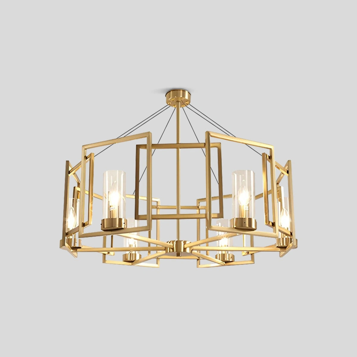 Antizer Modern Luxury All Copper Chandelier