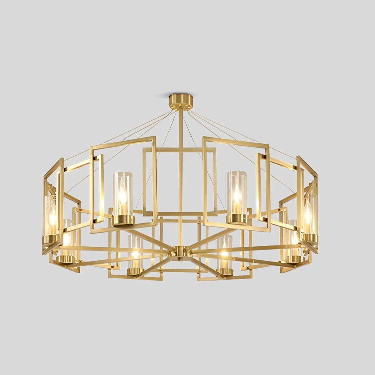 Antizer Modern Luxury All Copper Chandelier