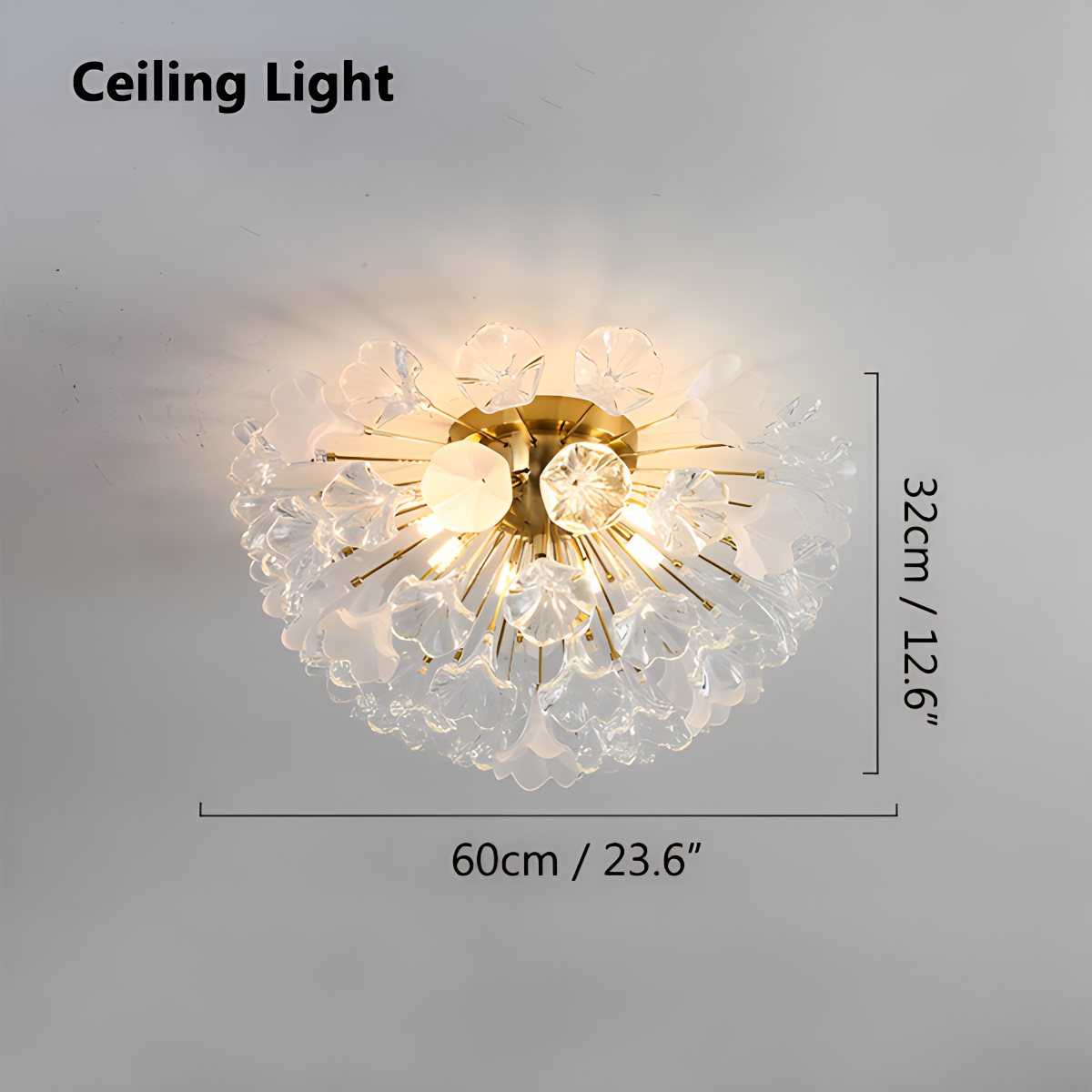 Nordic Light Luxury Ring Creative Chandelier