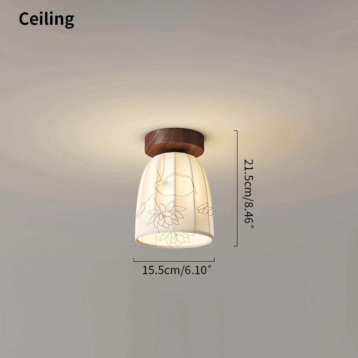 Antizer French Retro Fabric Wall Lamp for Bedroom