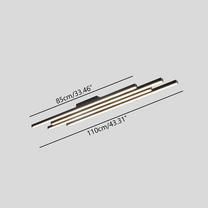 Antizer Linear Multi-Bar LED Pendant Light