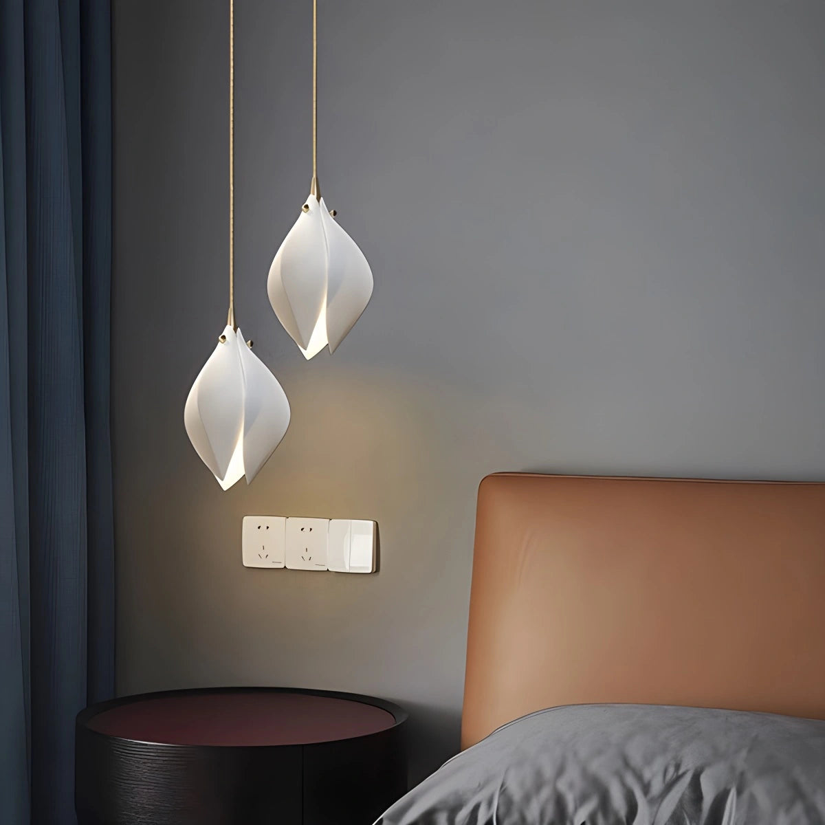 Antizer Ceramic Bud Pendant Light for Modern Interiors