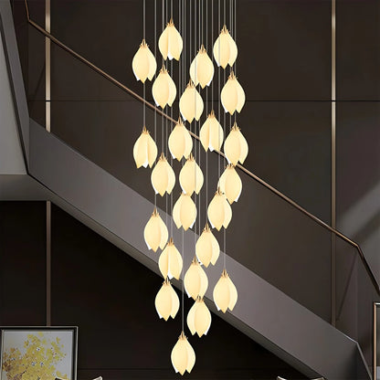 Antizer Ceramic Bud Pendant Light for Modern Interiors