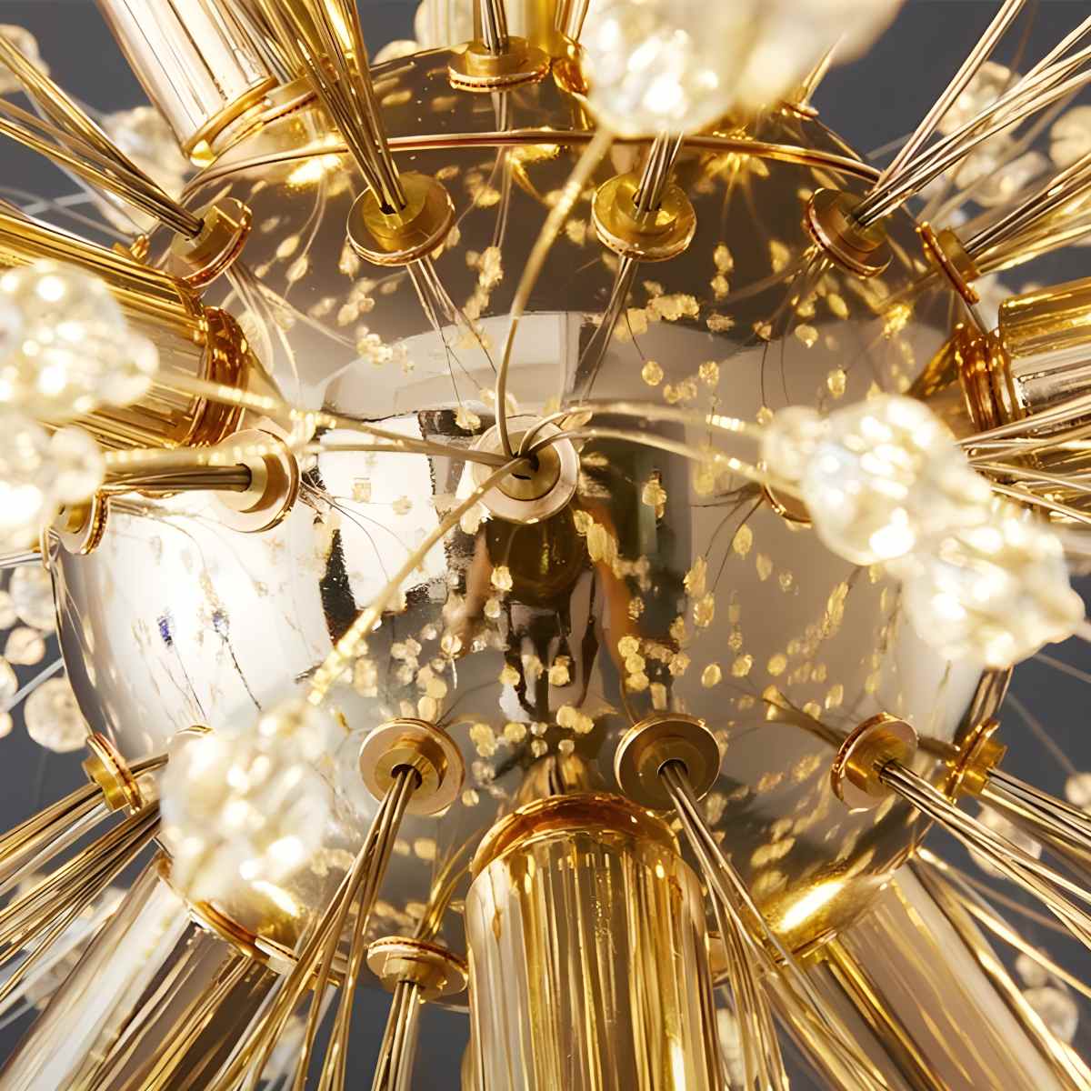 Charlie Dandelion Crystal Chandelier