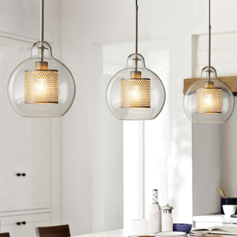 Chiswick Modern Glass Pendant Light: Elegant Spherical, Pear, Capsule Ceiling Fixture