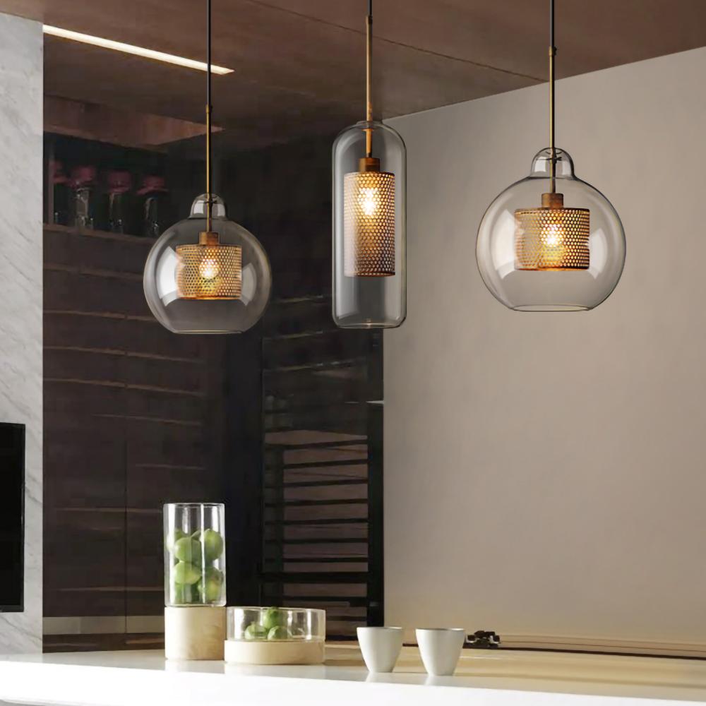 Chiswick Modern Glass Pendant Light: Elegant Spherical, Pear, Capsule Ceiling Fixture