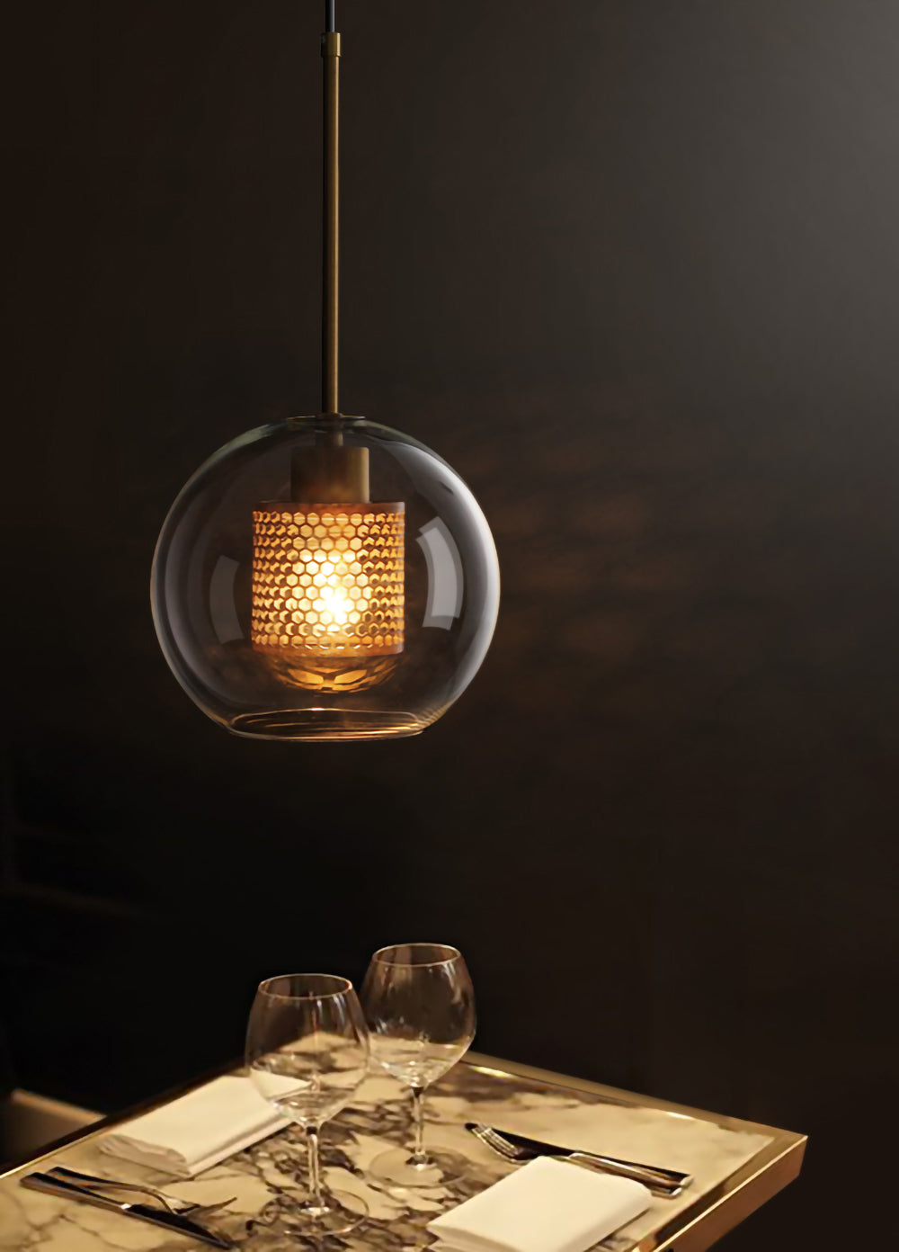 Chiswick Modern Glass Pendant Light: Elegant Spherical, Pear, Capsule Ceiling Fixture