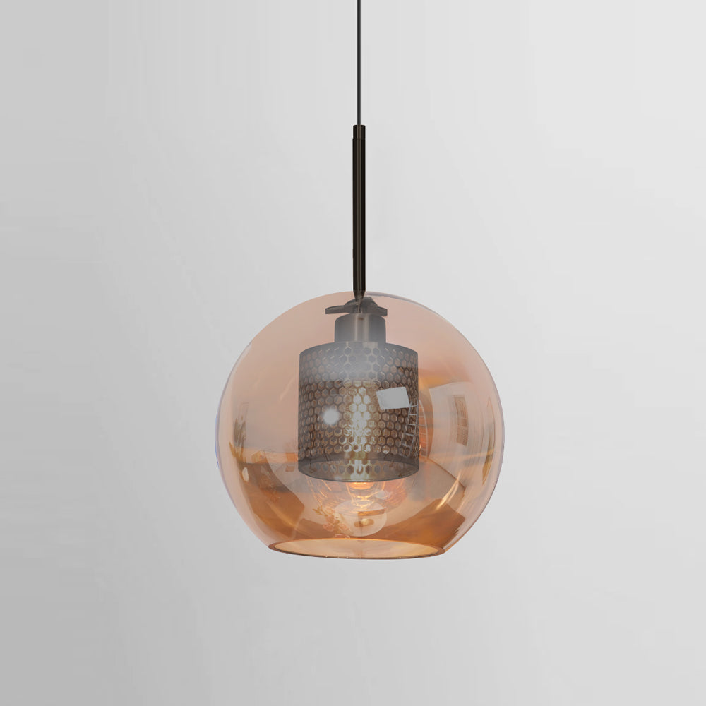 Chiswick Modern Glass Pendant Light: Elegant Spherical, Pear, Capsule Ceiling Fixture