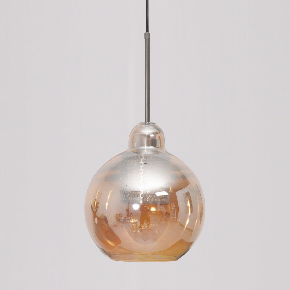 Chiswick Modern Glass Pendant Light: Elegant Spherical, Pear, Capsule Ceiling Fixture