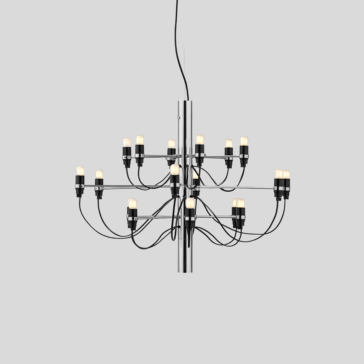 Antizer Tiered Modern Candle Chandelier