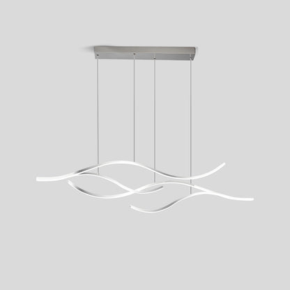 Antizer Modern Waves Hanging Pendant Light