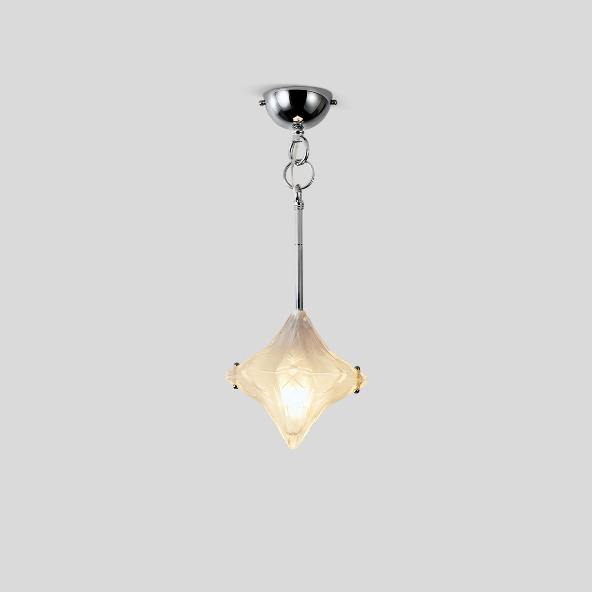 Antizer French Murano Star Glass Pendant Light