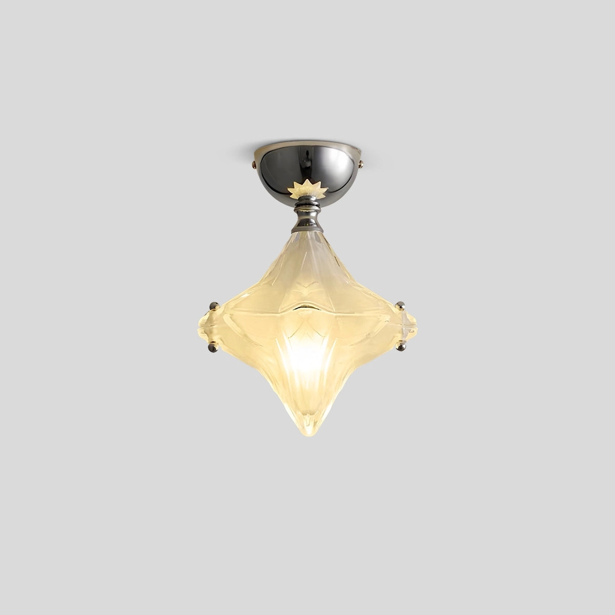Antizer French Murano Star Glass Pendant Light