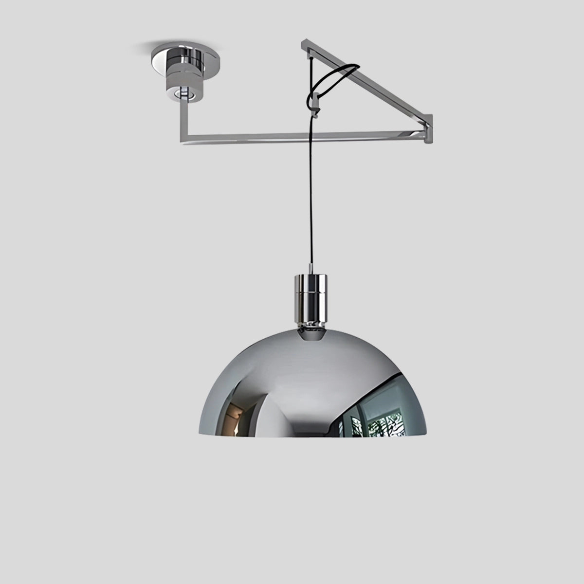 Antizer Bauhaus Creative Rocker Glass Pendant Light