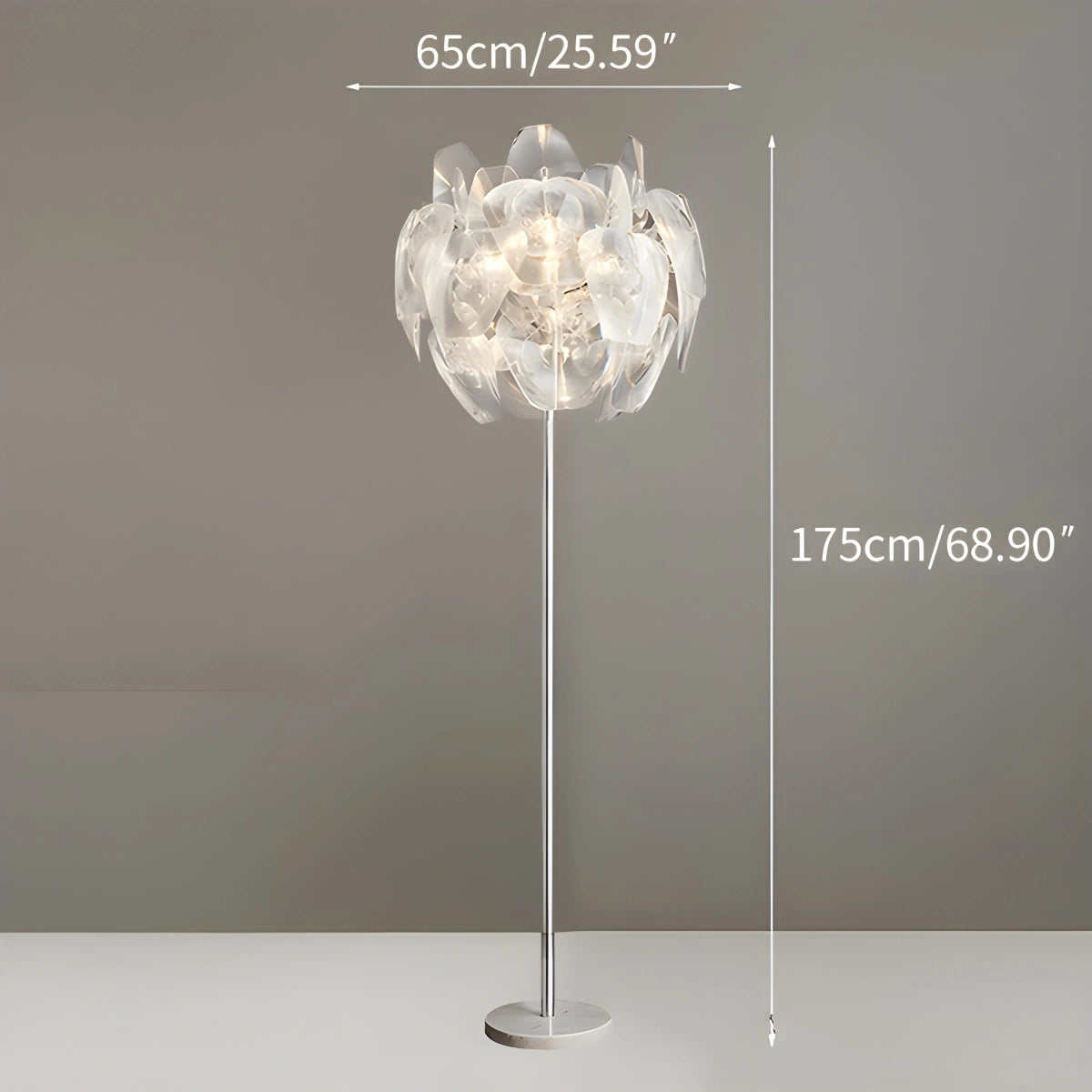 Antizer Italian Luxury Pinecone Floor Lamp