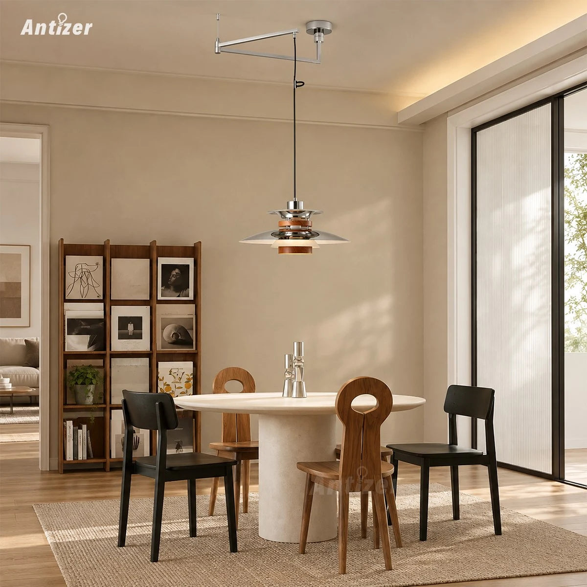 Lámpara colgante Antizer Mercero UFO para cocina o comedor