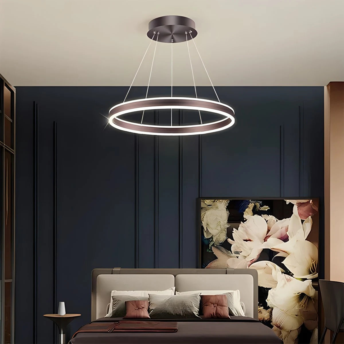 Antizer Circle Layered Living Room Chandelier