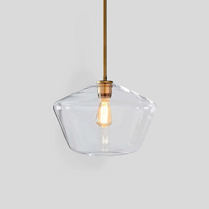 Antizer Hailie Clear Glass Pendant Light for Kitchen