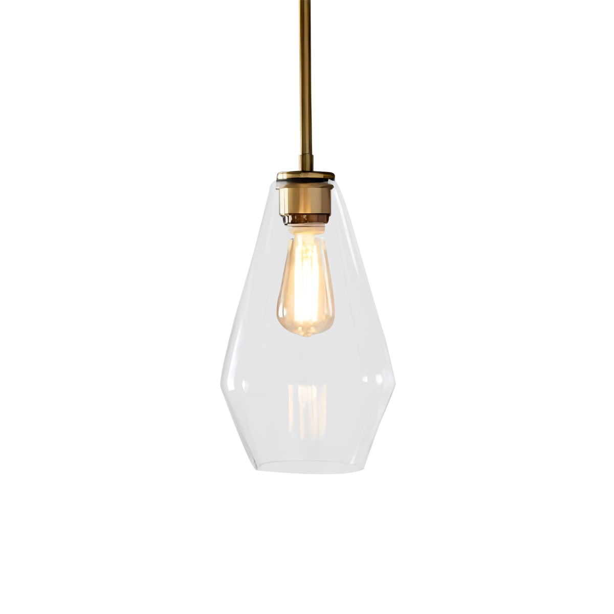 Hailie Clear Glass Pendant Light