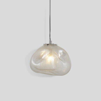 Antizer Light Luxury Cloud Shape Glass Pendant Light