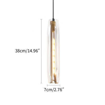 Antizer Rod Light Elegant Post Modern Pendant Light