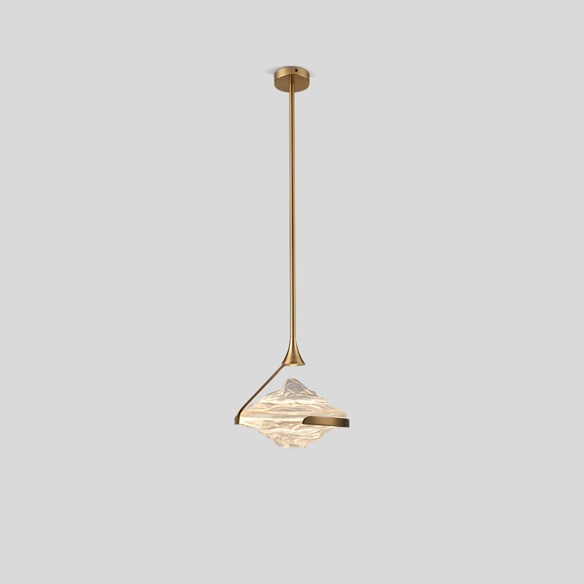 Antizer Modern Luxury Hill Glass Pendant Light