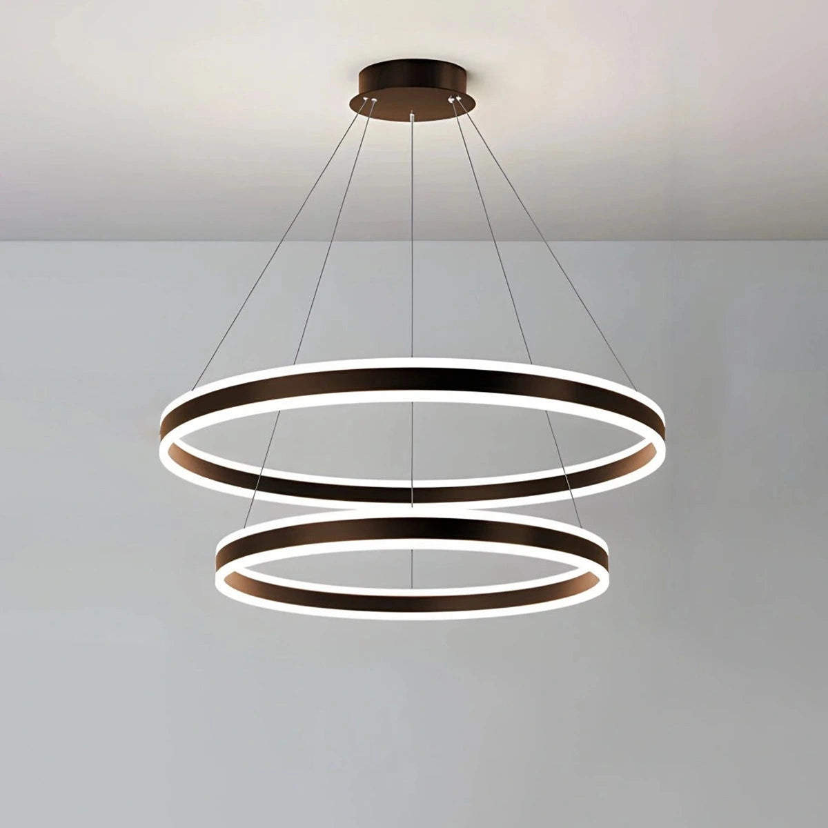 Antizer Circle Layered Living Room Chandelier