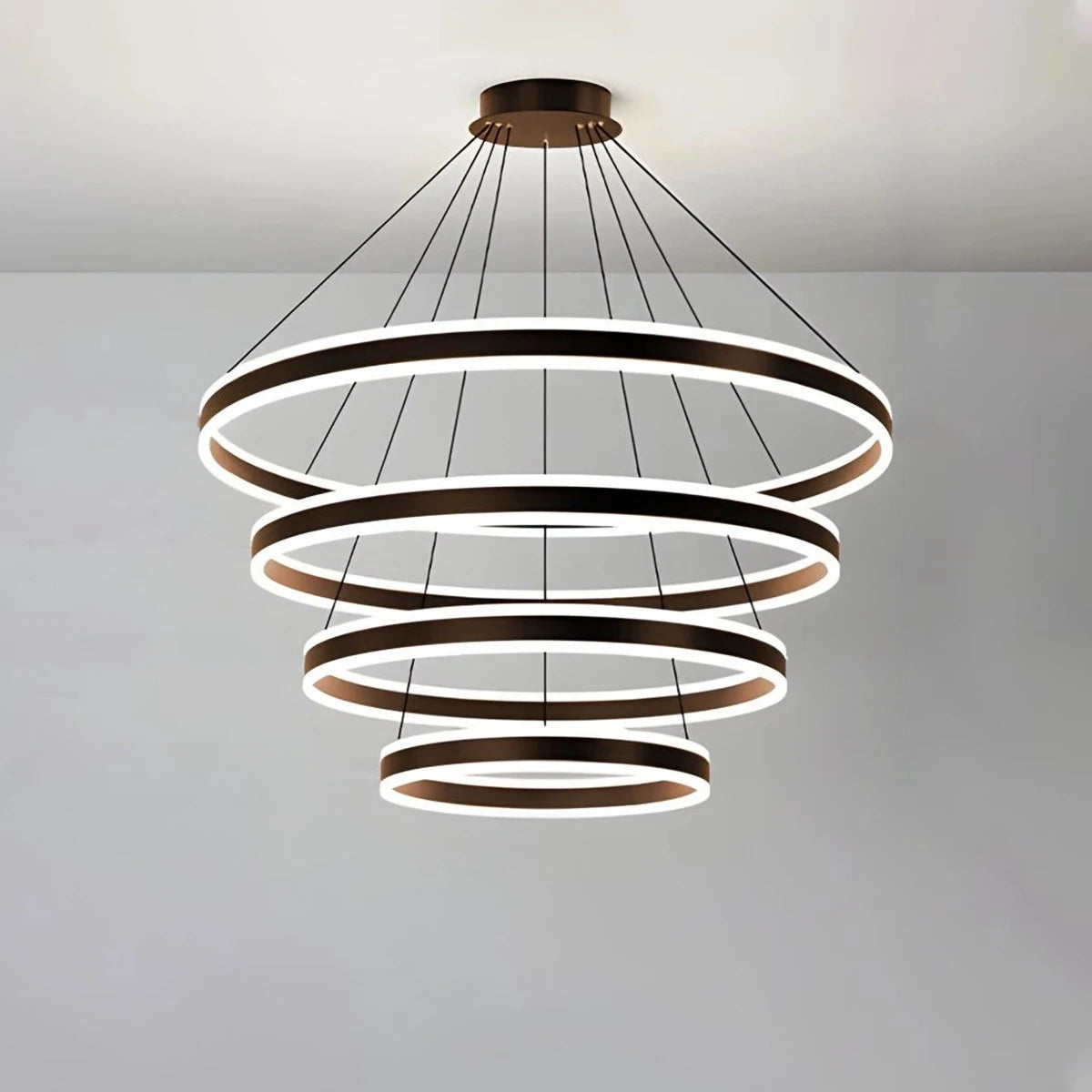 Antizer Circle Layered Living Room Chandelier